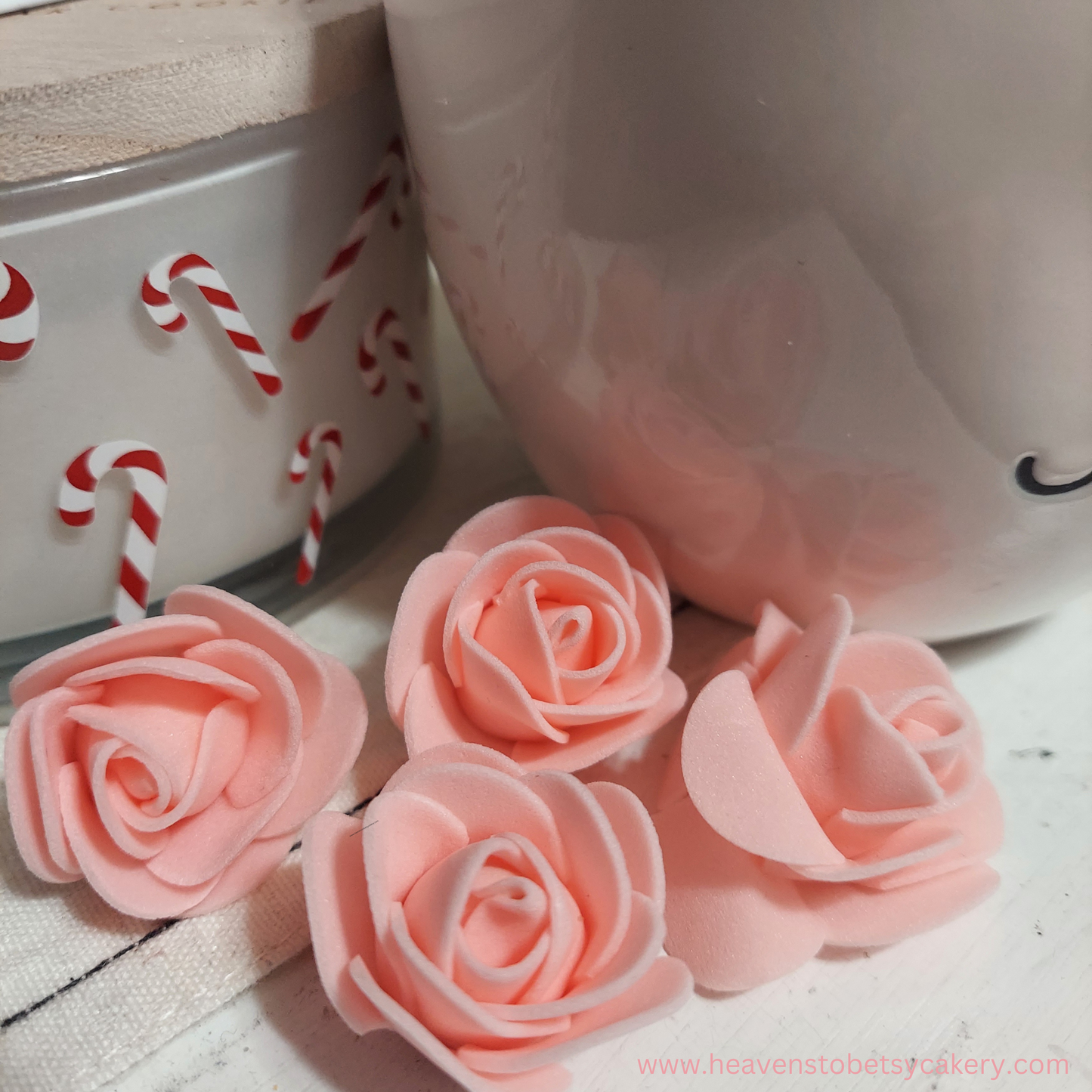 Pink Foam Roses