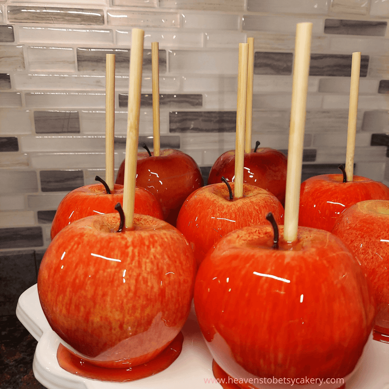 Fake/Faux Candy NOT Caramel Apple - Heavens To Betsy Cakery