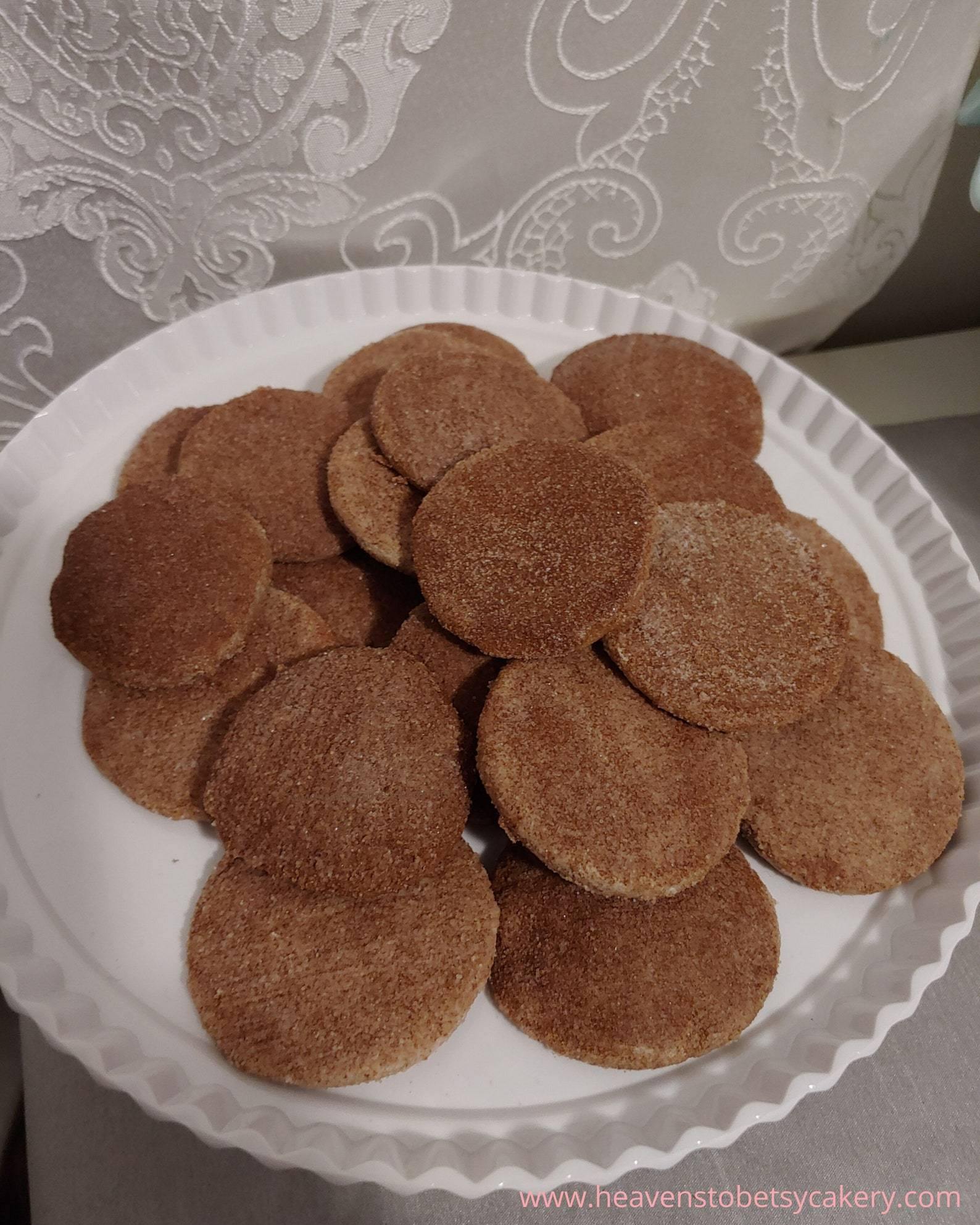 FAKE Snickerdoodle Cookies - Heavens To Betsy Cakery