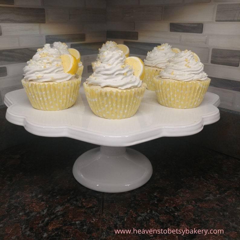 FAKE Lemon Cupcake - Heavens To Betsy Cakery