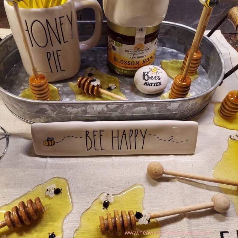 Honey Dipper w/FAKE Honey - Heavens To Betsy Cakery