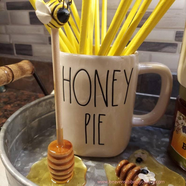 Honey Dipper w/FAKE Honey - Heavens To Betsy Cakery