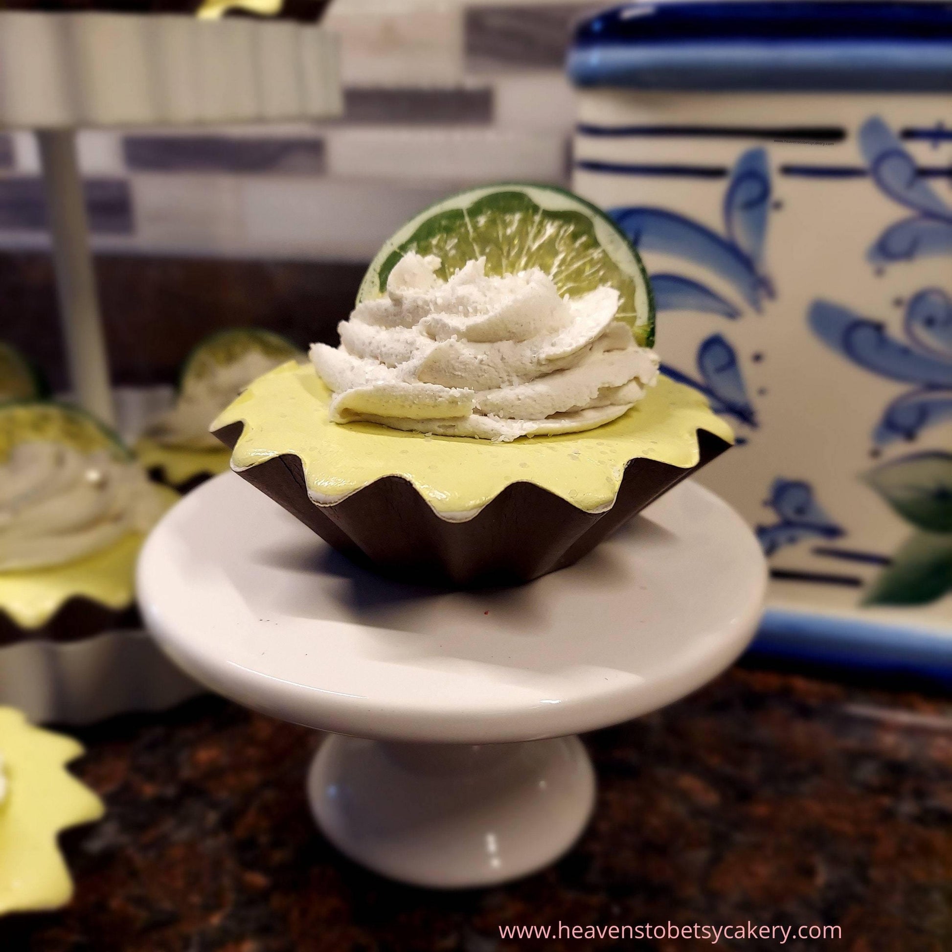 FAKE Key Lime (Pie) Tart - Heavens To Betsy Cakery