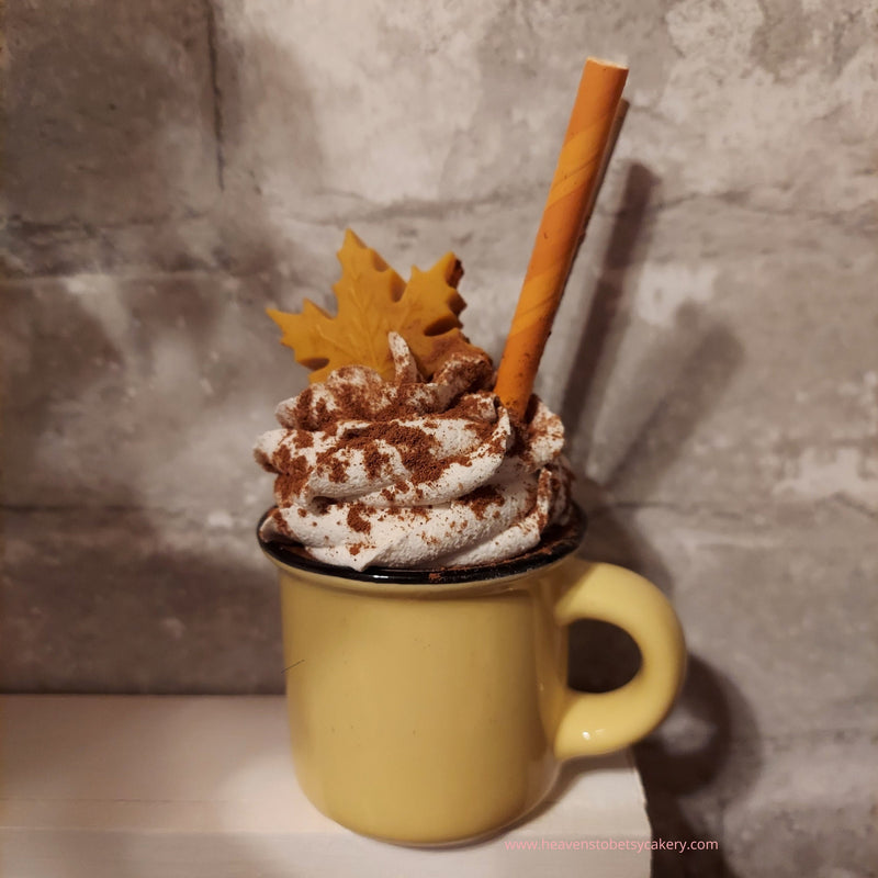 Fall Mug Topper, Rae Dunn Inspired Mug Toppers, Pumpkin Mug